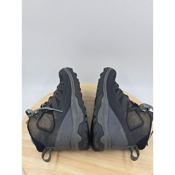 Salomon Outline Mid GTX 404844 Black Waterproof Hiking Boots Women’s Size 7 - Picture 6 of 8